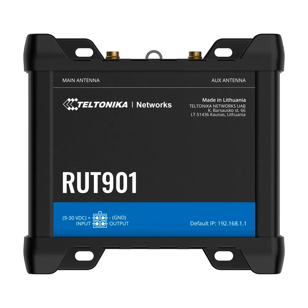 Router 4G Teltonika TK-RUT901 Cat 4 con WiFi Industrial