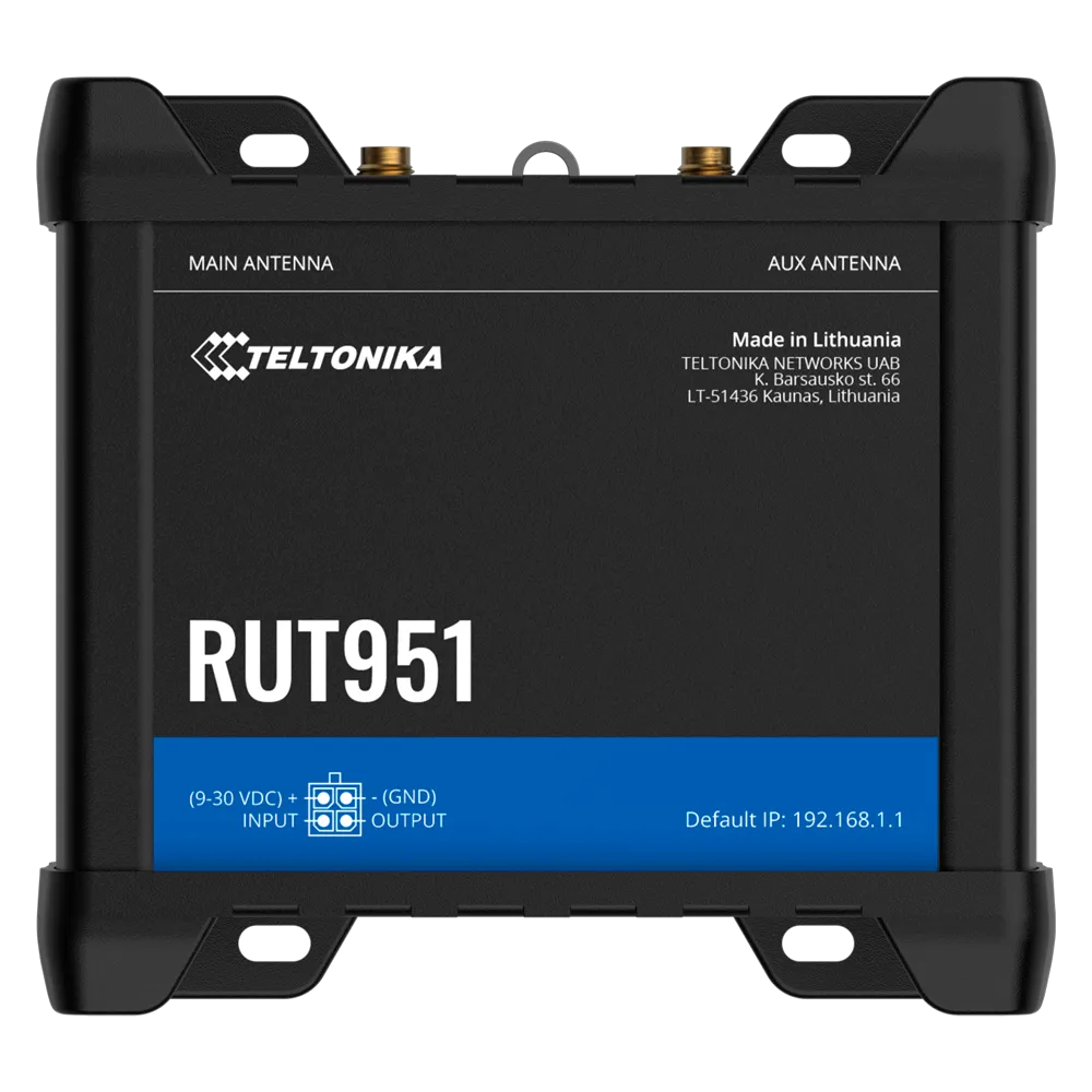 Router 4G Industrial Teltonika TK-RUT951-POE+ con PoE