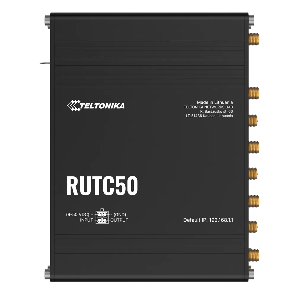 Router 5G Teltonika TK-RUTC50 con Wi-Fi 6 y PoE
