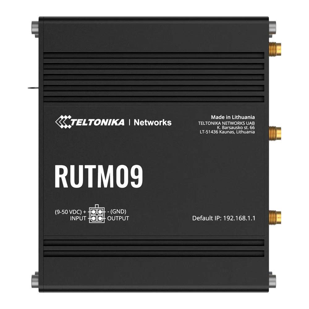 Router 4G Cat 6 Teltonika TK-RUTM09 con PoE Industrial