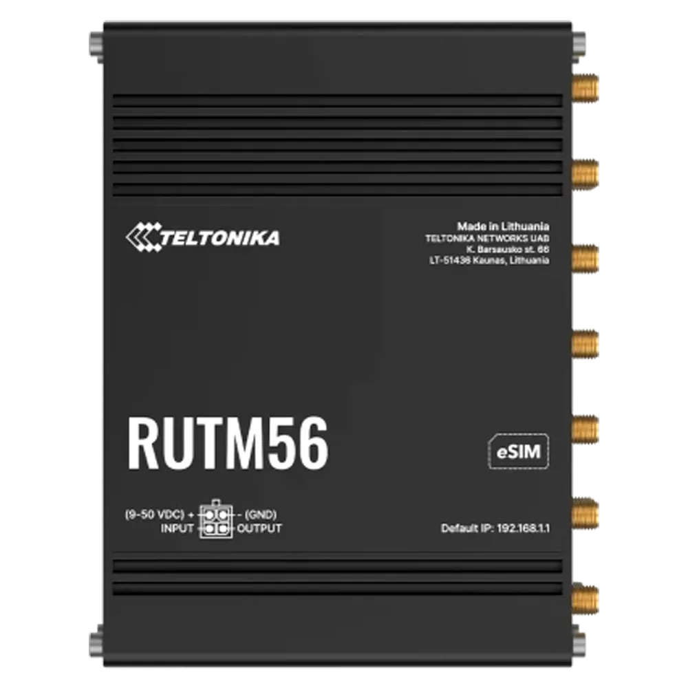Router 5G Teltonika TK-RUTM56 Cat 4 Wi-Fi 5 Industrial
