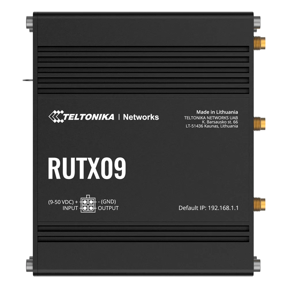 Router Industrial 4G Teltonika RUTX09 Cat 6 con PoE