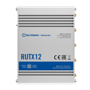 Teltonika - TK-RUTX12 - Router 4G Cat 6 (Wi‑Fi 5, PoE)