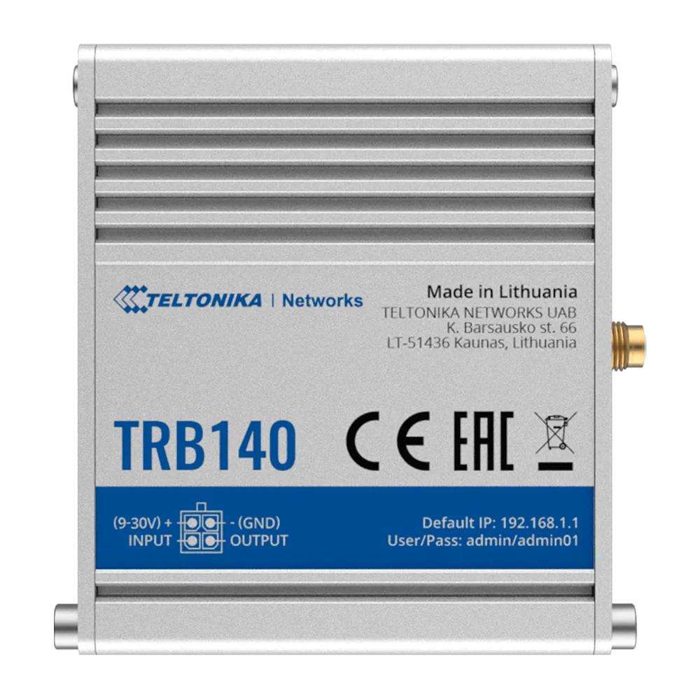 Router 4G Teltonika TK-TRB140 Cat 4 Profesional