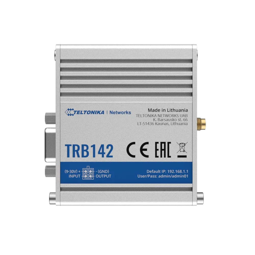 Router 4G Teltonika TK-TRB142 Cat1 Industrial