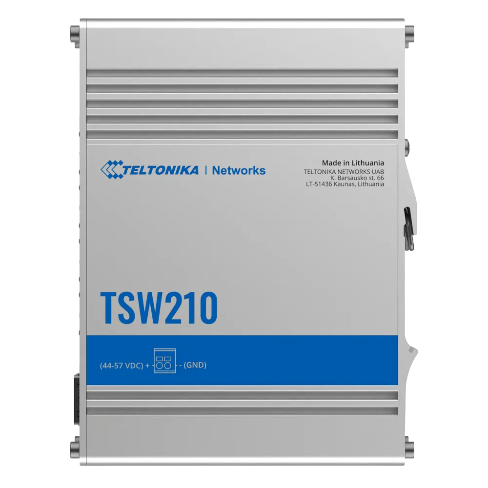 Switch Gigabit TK-TSW210 8 Puertos SFP Sin PoE Teltonika
