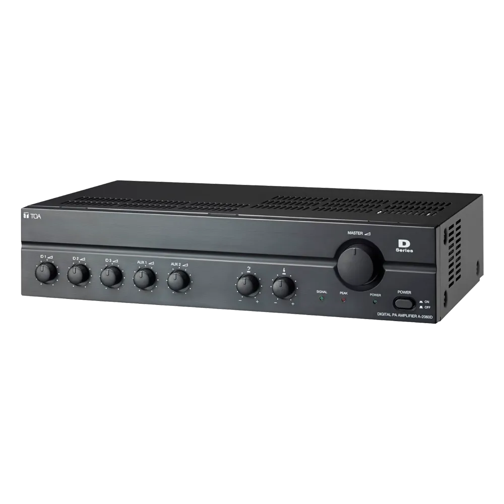 Amplificador TOA A-2240DD-EB 240W 100V Megafonía Digital