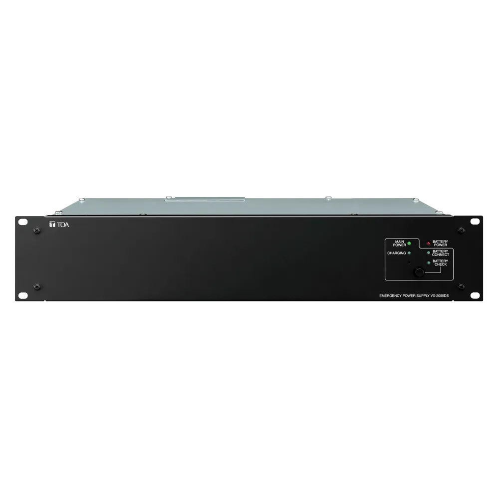 Bastidor EN54 VX TOA TOA-VX-2000DS para Sistemas de Alarma