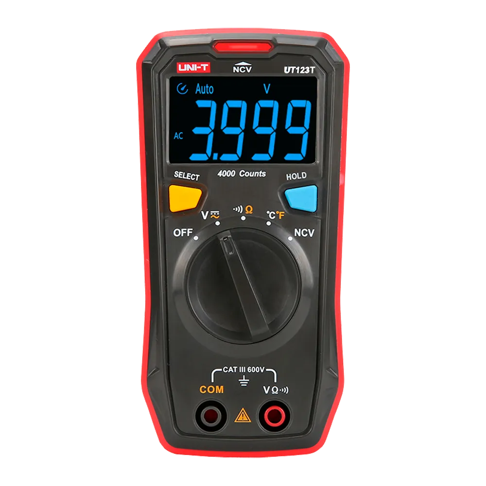 Multímetro Digital UNI-T UT123T 600V True RMS Profesional