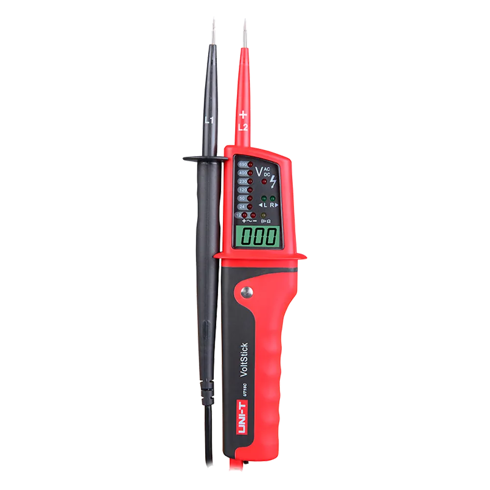 Medidor Eléctrico UT15C UNI-T 690V Detector de Voltaje