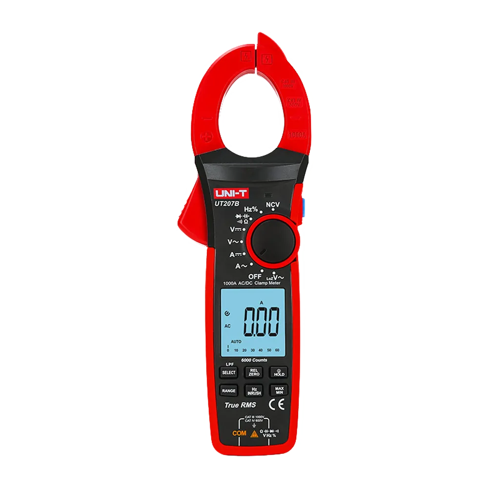 Pinza Amperimétrica UNI-T UT207B 1000V 1000A True RMS