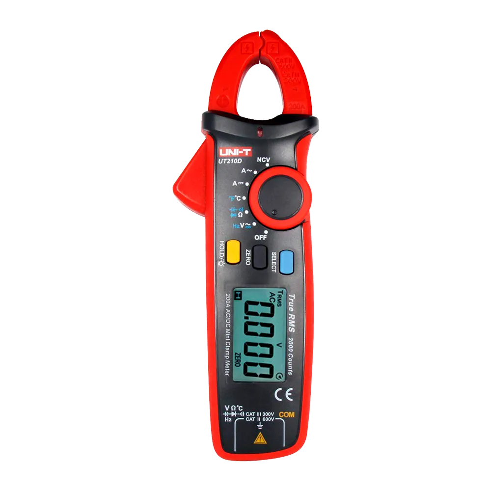 Pinza Amperimétrica UNI-T UT210D 600V 200A Digital