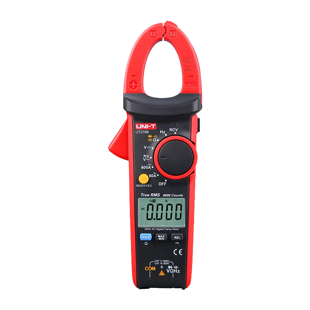Medidor eléctrico UNI-T UT216B 1000V 600A pinza