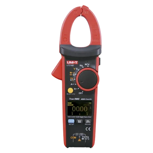 Medidor Eléctrico UNI-T UT216C 1000V 600A Pinza Amperimétrica