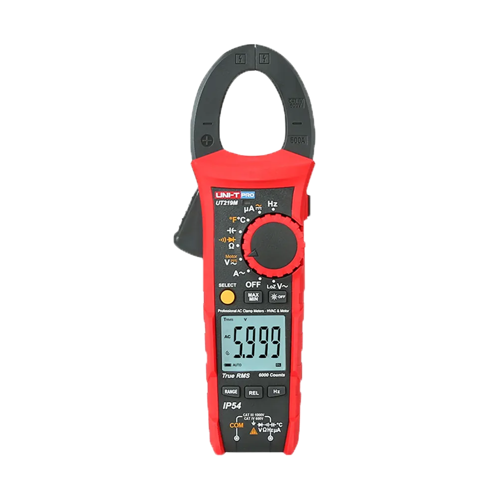 Pinza Amperimétrica UNI-T UT219M 600V 600A True RMS
