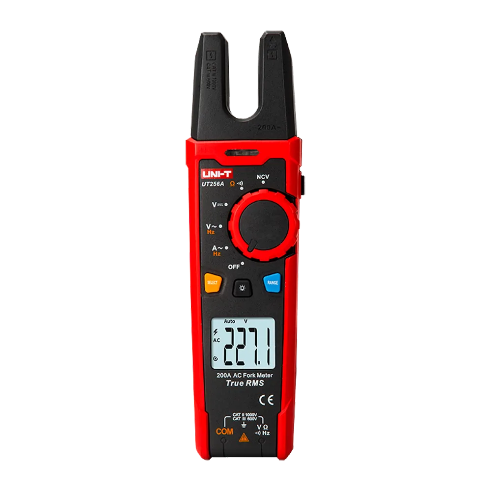 Medidor Eléctrico Pinza Amperimétrica UNI-T UT256A 1000V 200A