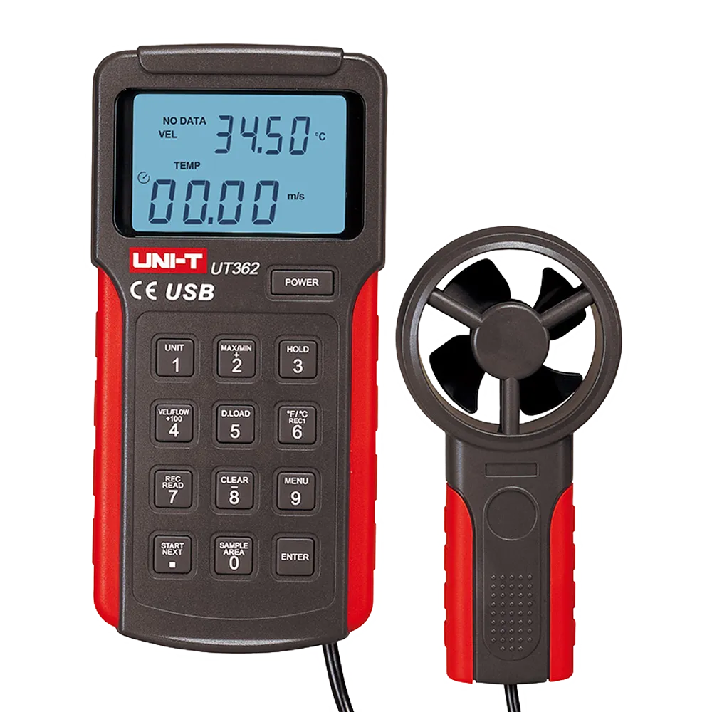 Anemómetro Digital UNI-T UT362 con Conexión USB