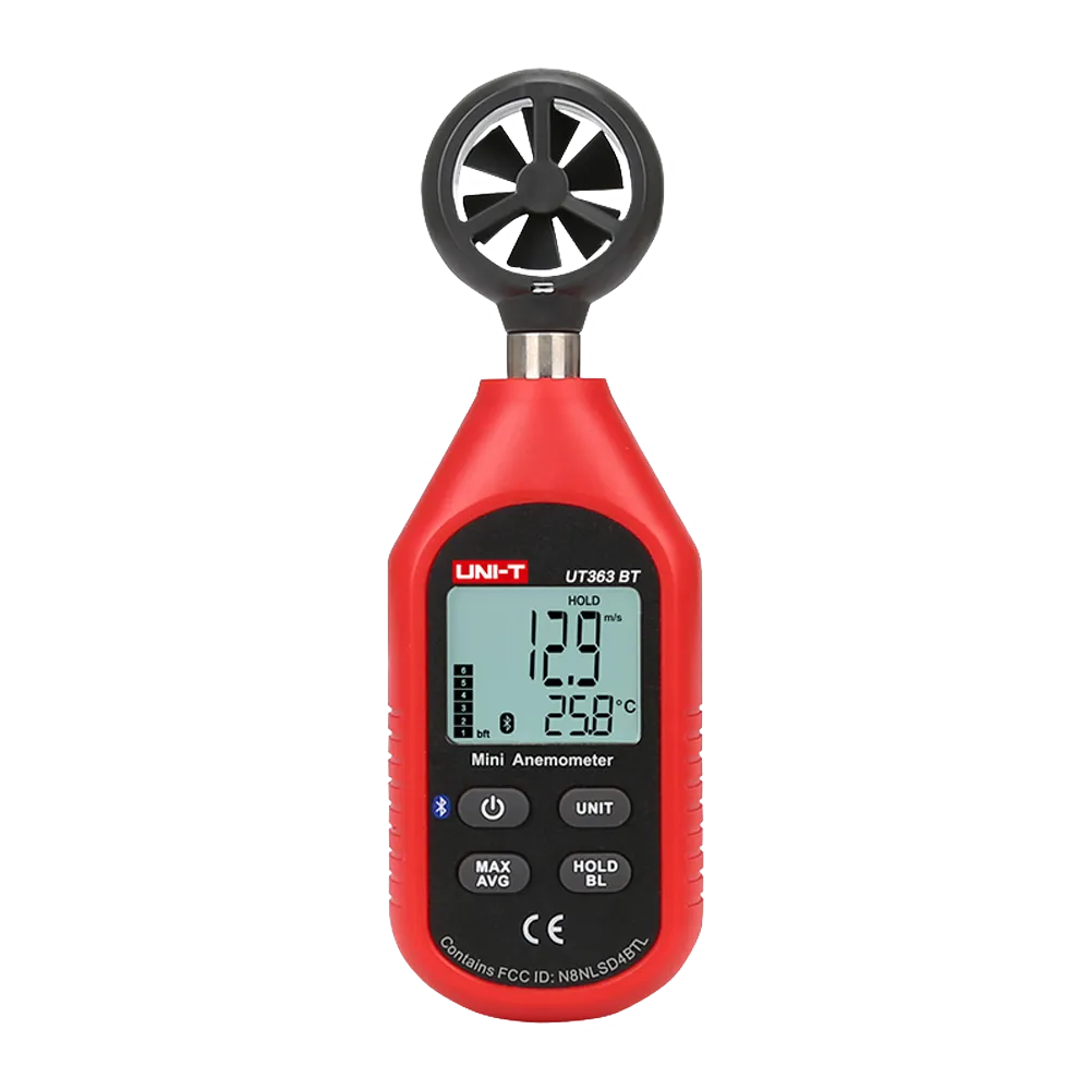 Anemómetro Digital UNI-T UT363-BT con Bluetooth