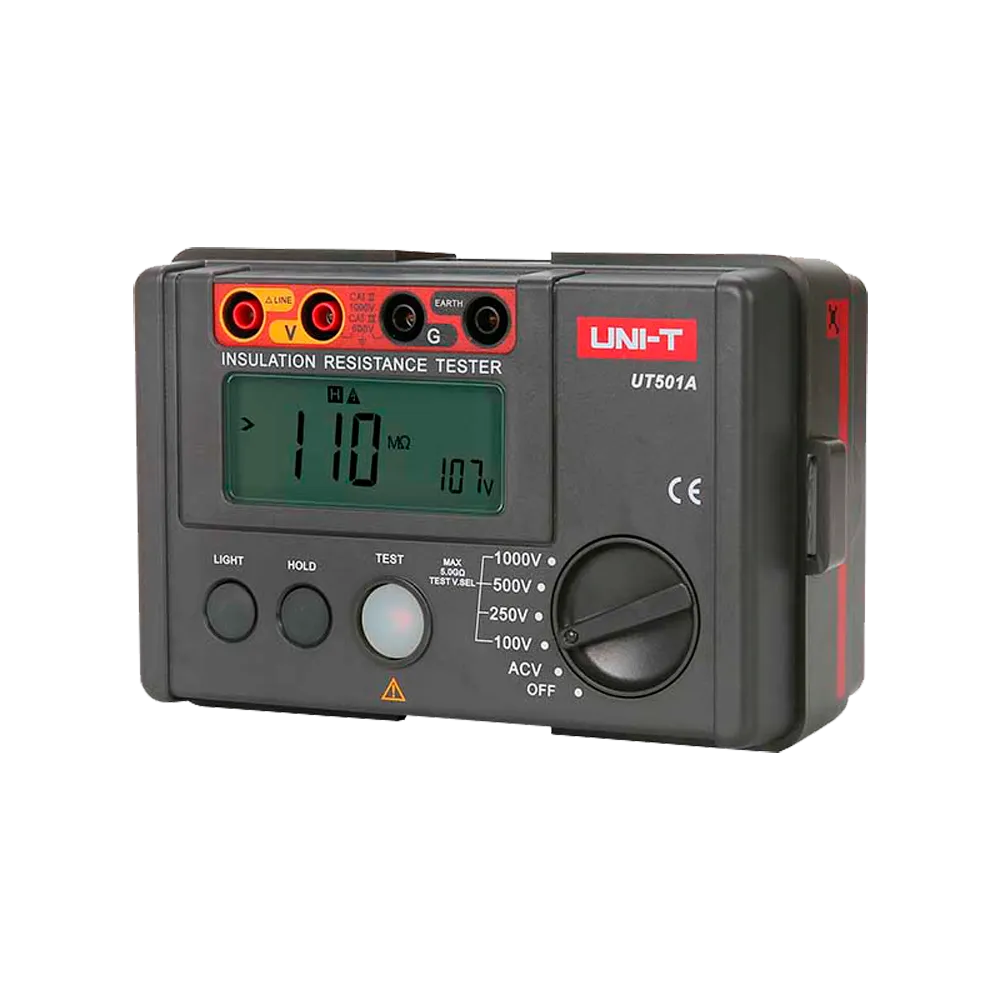 Medidor de Resistencia de Aislamiento UNI-T UT501A 30-750V