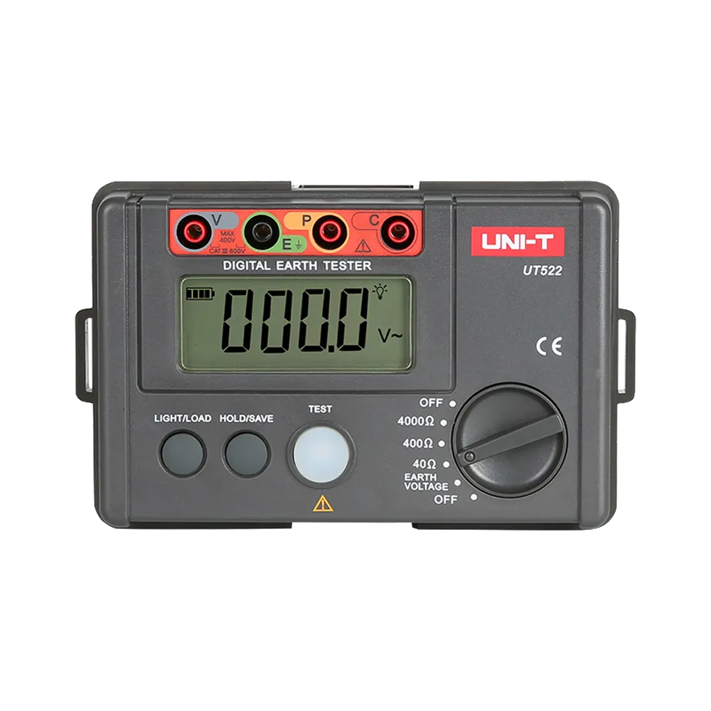 Telurímetro Digital UNI-T UT522 Medición Tierra y Resistividad