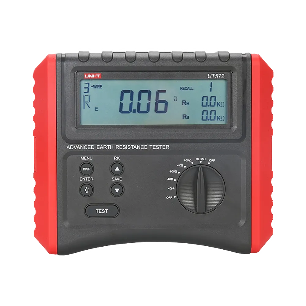 Telurómetro UNI-T UT572 Medidor Resistencia Tierra