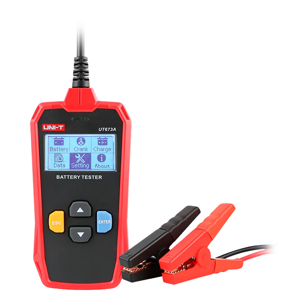 Medidor Eléctrico 12V UNI-T UT673A Tester Baterías