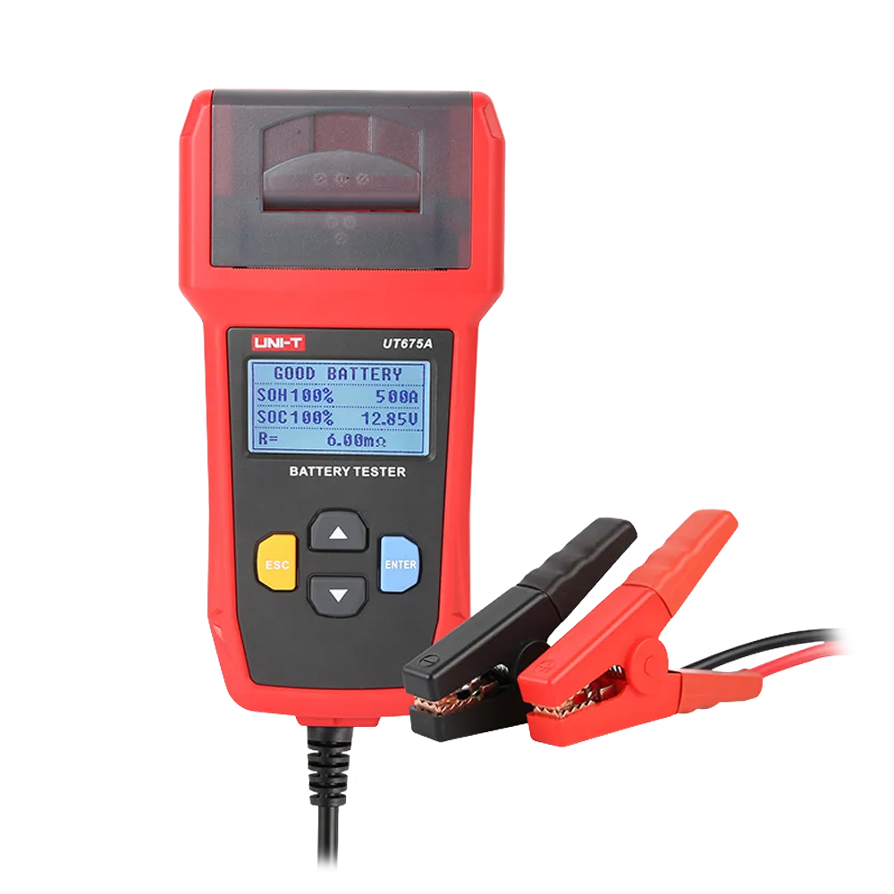 Medidor Eléctrico 12V UNI-T UT675A Probador de Baterías