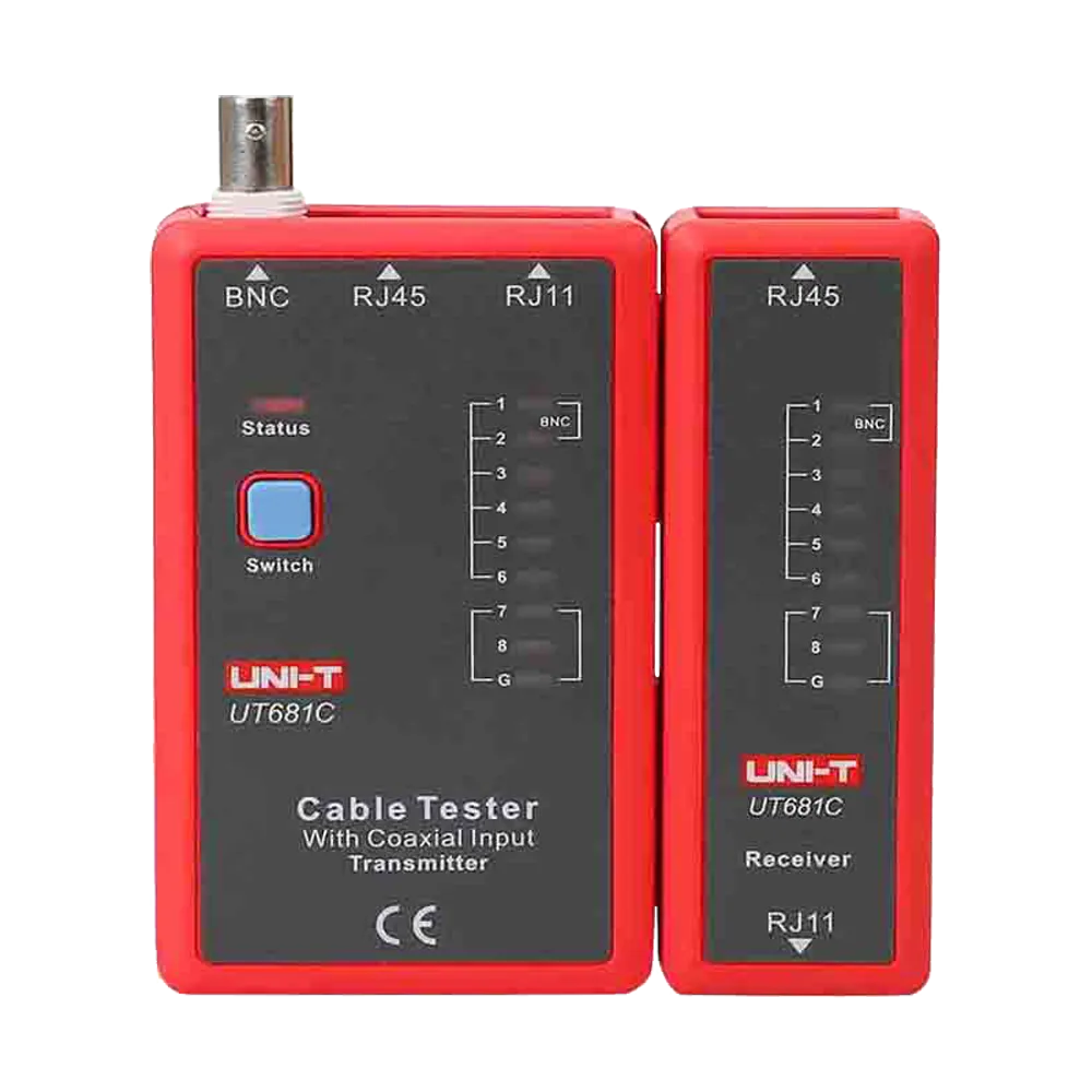 Herramienta UNI-T UT681C Probador de Cables de Red
