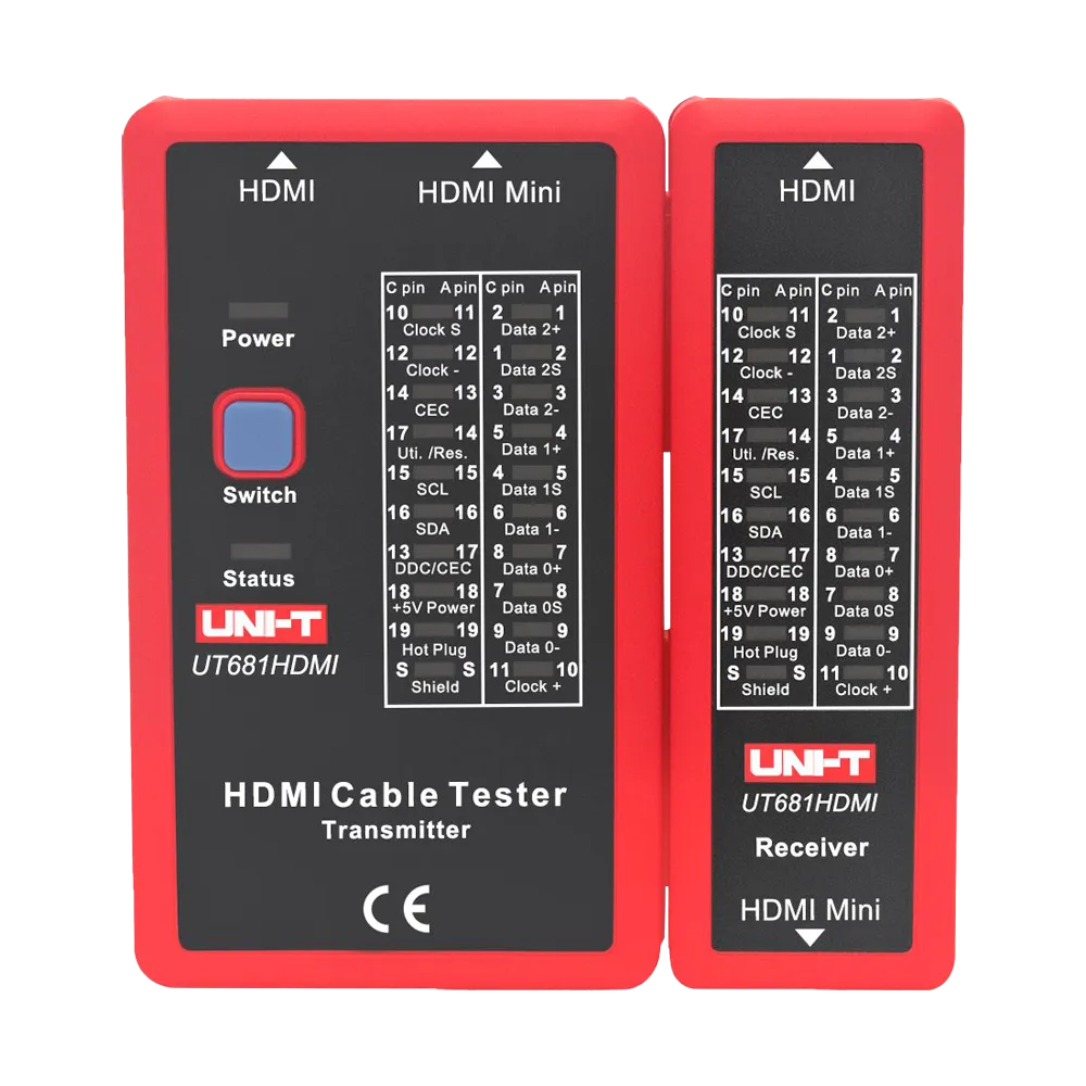 Herramienta UNI-T UT681HDMI Comprobador Cables HDMI