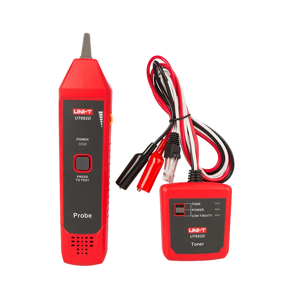 Rastreador de Cables UNI-T UT682D con Transmisor y Receptor