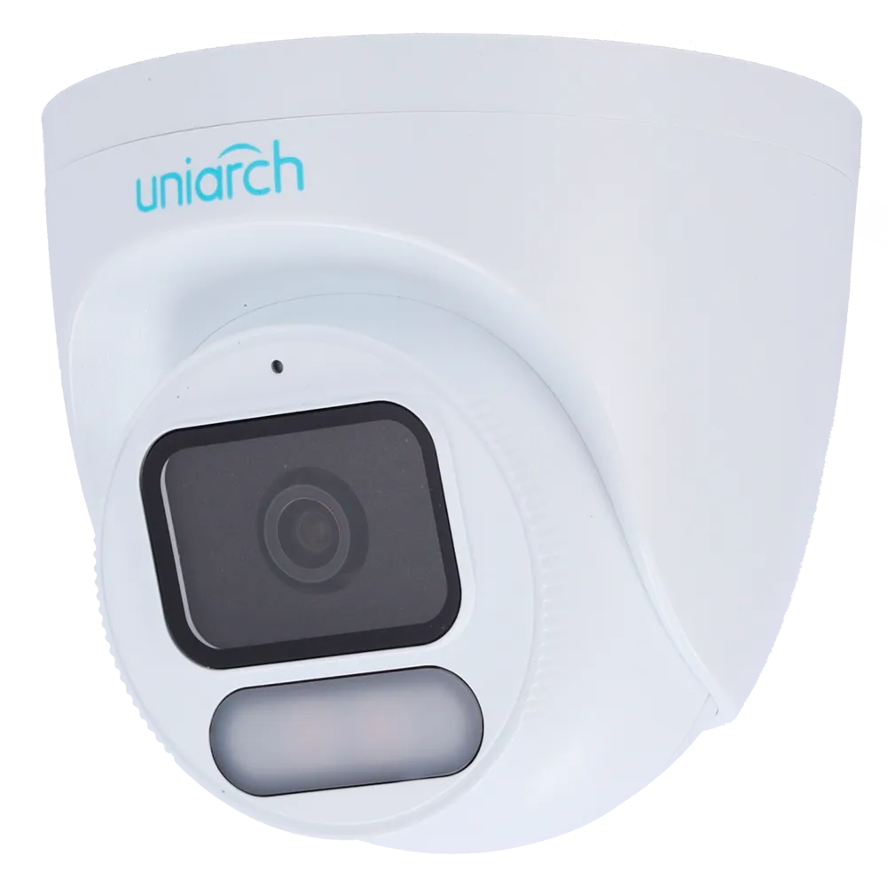 Cámara IP Turret 4MP Uniview UV-IPC-T244-ADF40K-WP 4mm