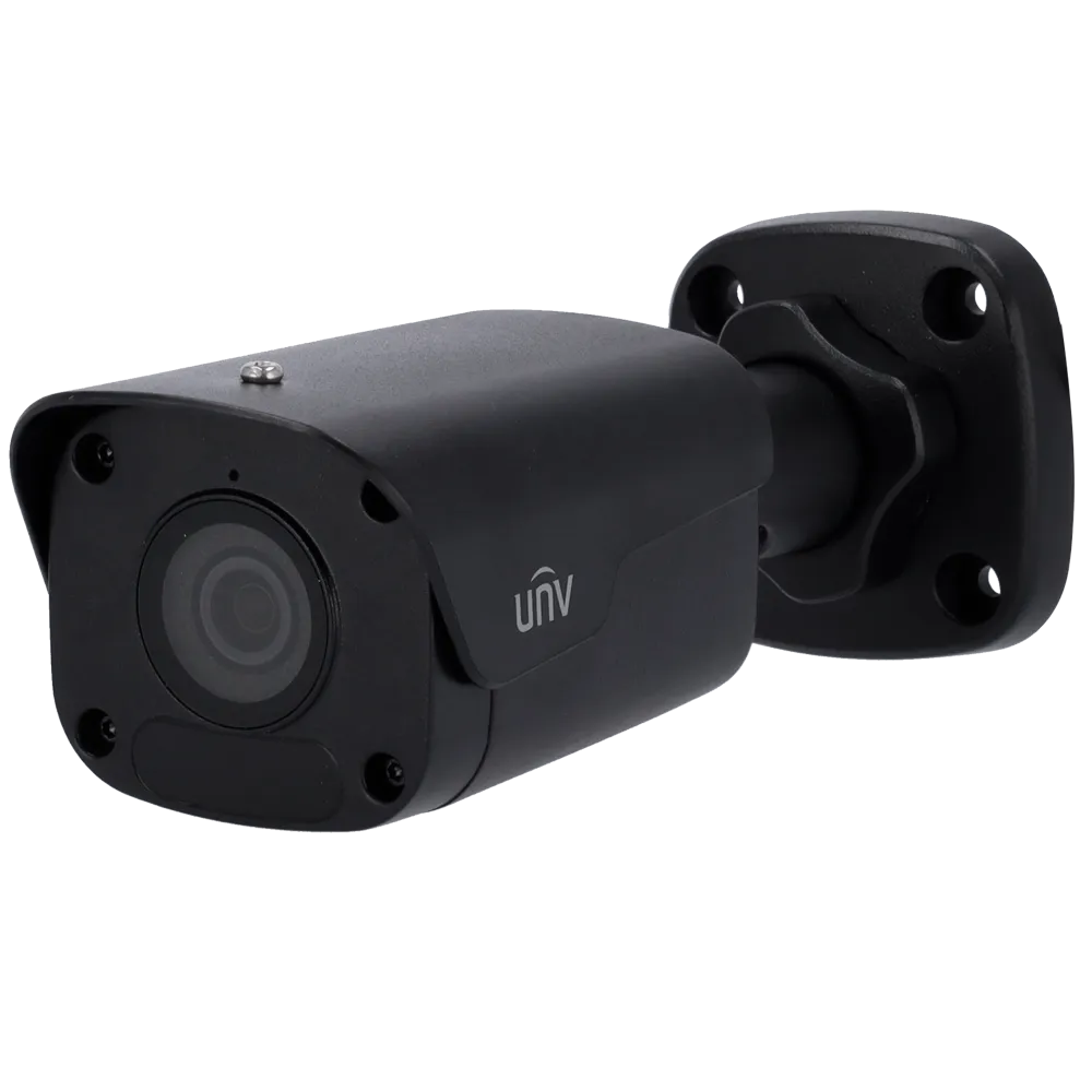 Cámara IP Bullet Uniview UV-IPC2124LB-ADF28KM-H-BLACK 4MP