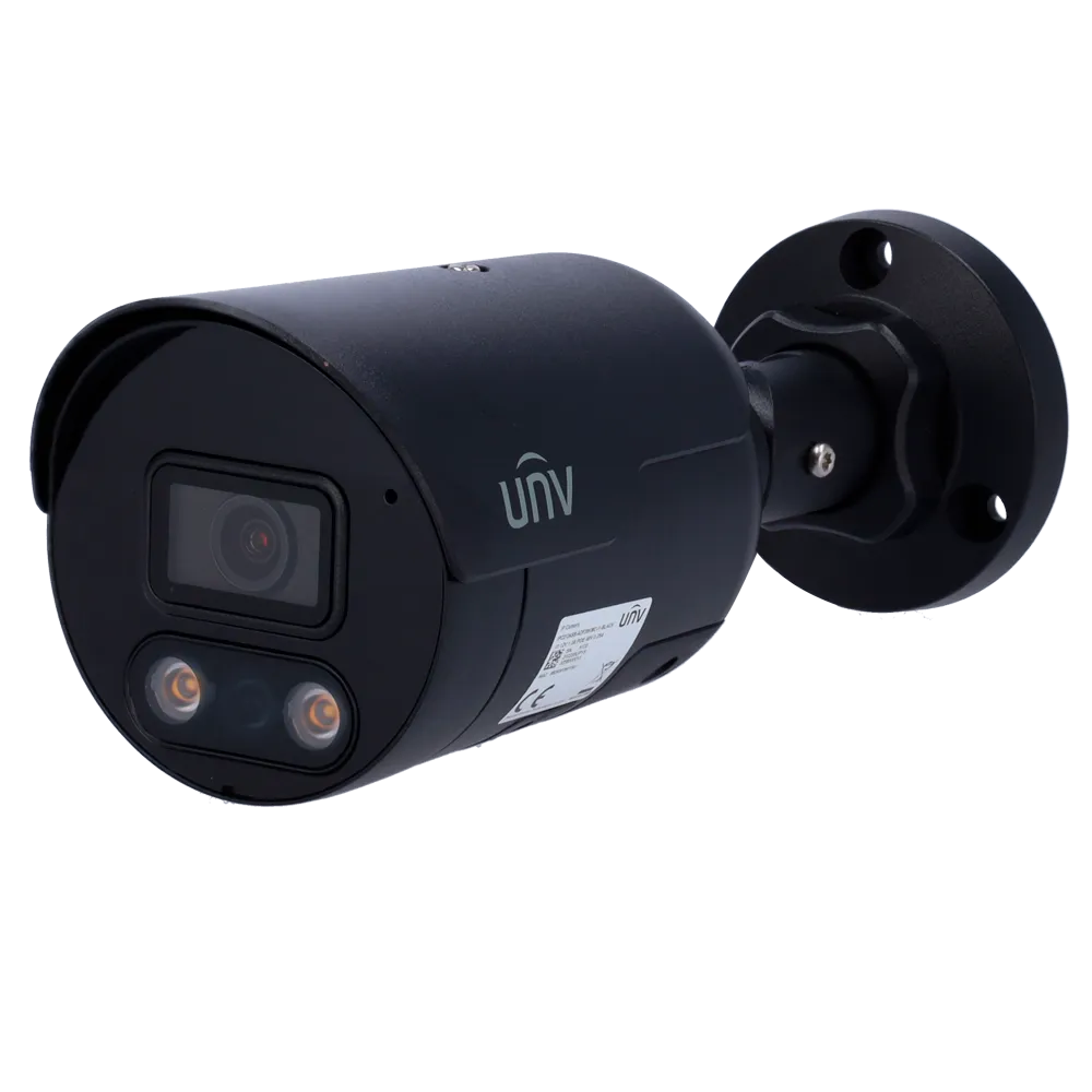 Cámara IP Bullet Uniview 4MP UV-IPC2124SB-ADF28KMC-I1-BLACK