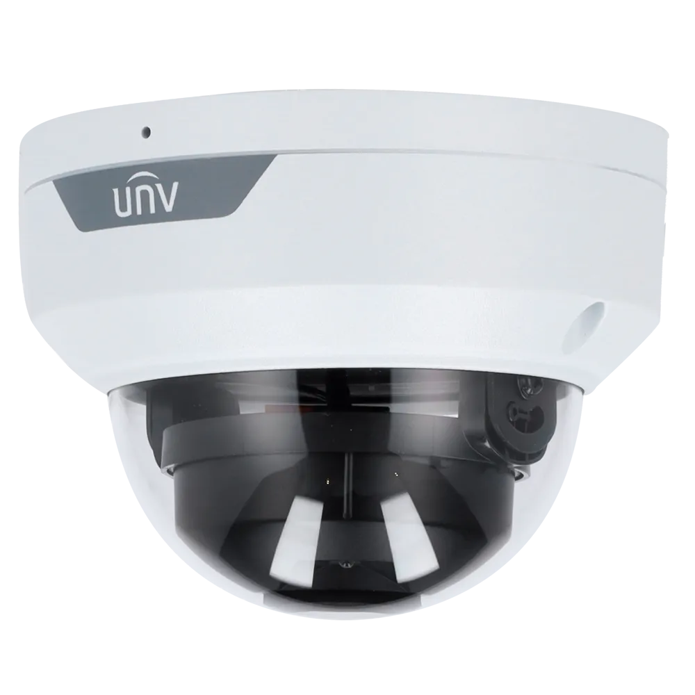 Cámara IP Domo Exterior Uniview UV-IPC324LB-ADF28K-H 4MP IR PoE
