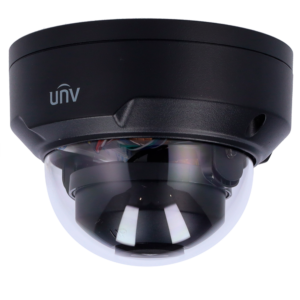 Cámara IP Domo Uniview UV-IPC324SB-DF28K-I0-BLACK 4MP PoE