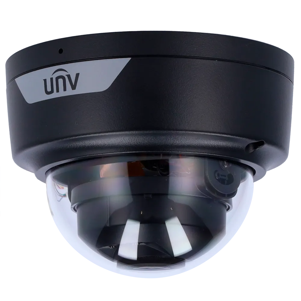 Uniview UV-IPC328SS-ADF28K-I1-BLACK Cámara Domo IP 8MP