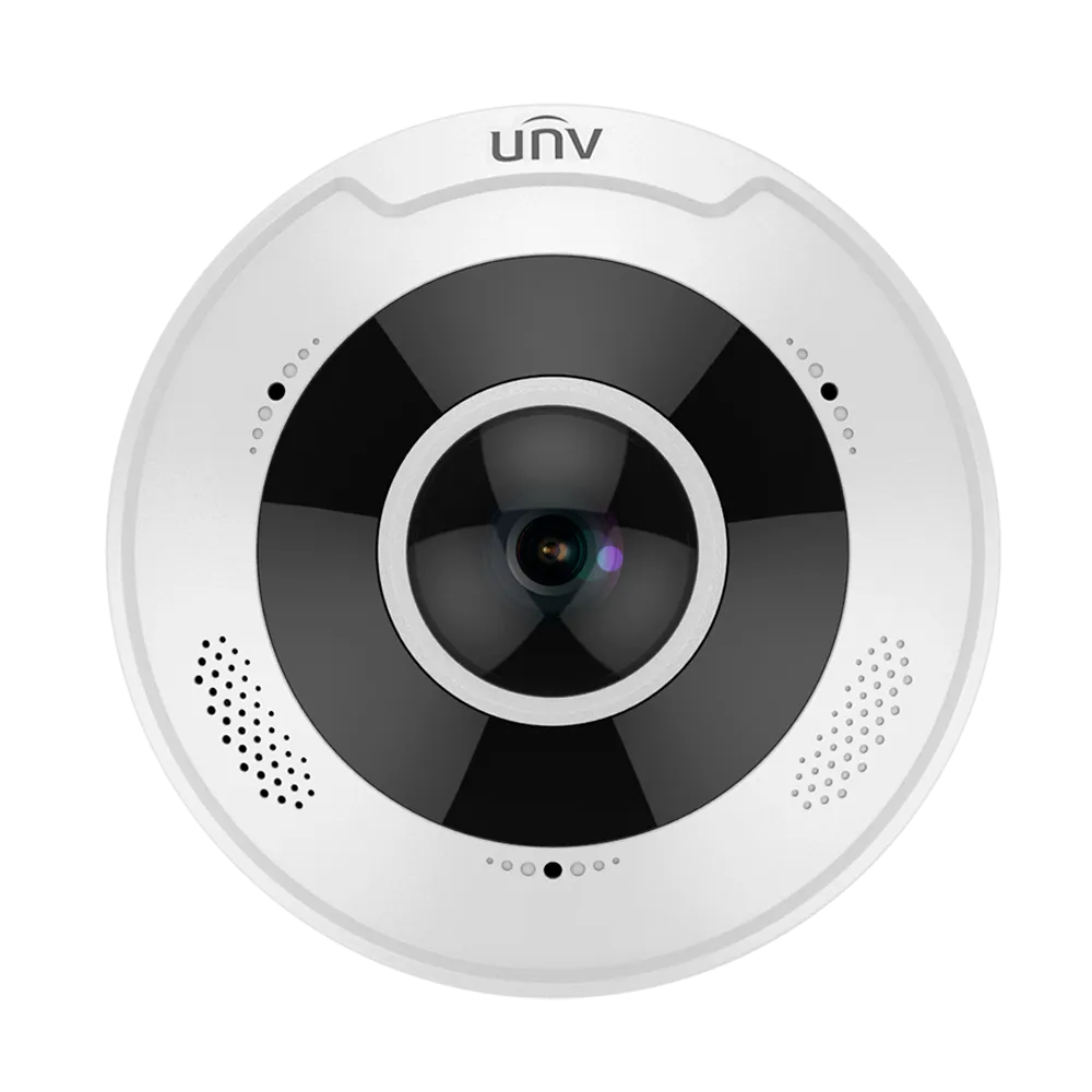 Cámara Fisheye Uniview UV-IPC815SB-ADF14K-I0 4K IP PoE Exterior