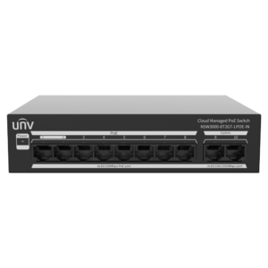 Uniview - UV-NSW3000-8T2GT-LPOE-IN - Switch 8P Gigabit PoE Gestionable