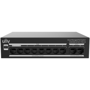 Uniview - UV-NSW3000-8T2GT-POE-IN - Switch 8P Gigabit PoE Gestionable
