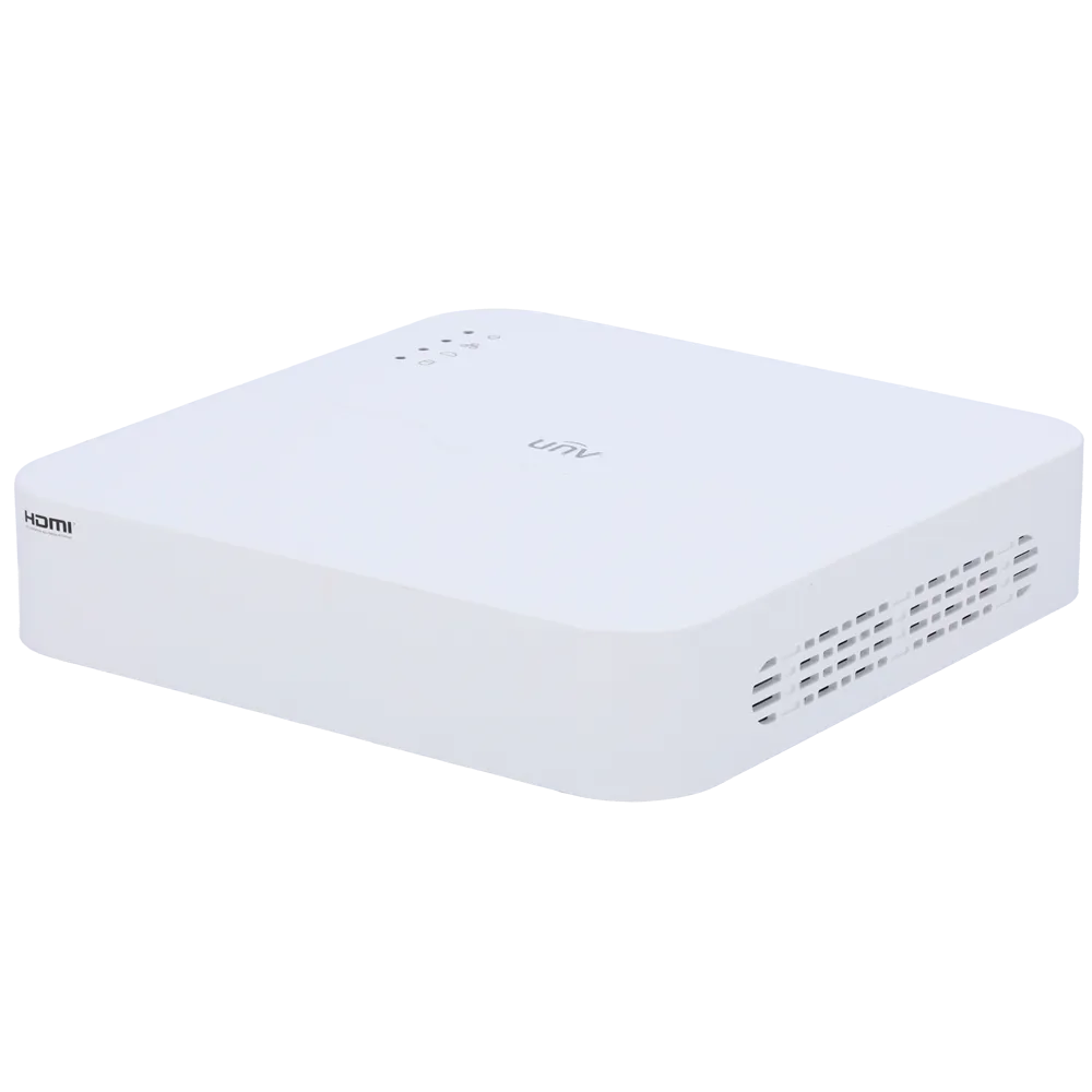 Uniview UV-NVR301-04B-LP4-IQ NVR 4 Canales PoE 12MP H.265