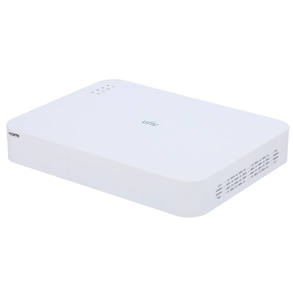 Uniview UV-NVR301-08B-LP8-IQ NVR 8 Canales PoE 12MP H.265