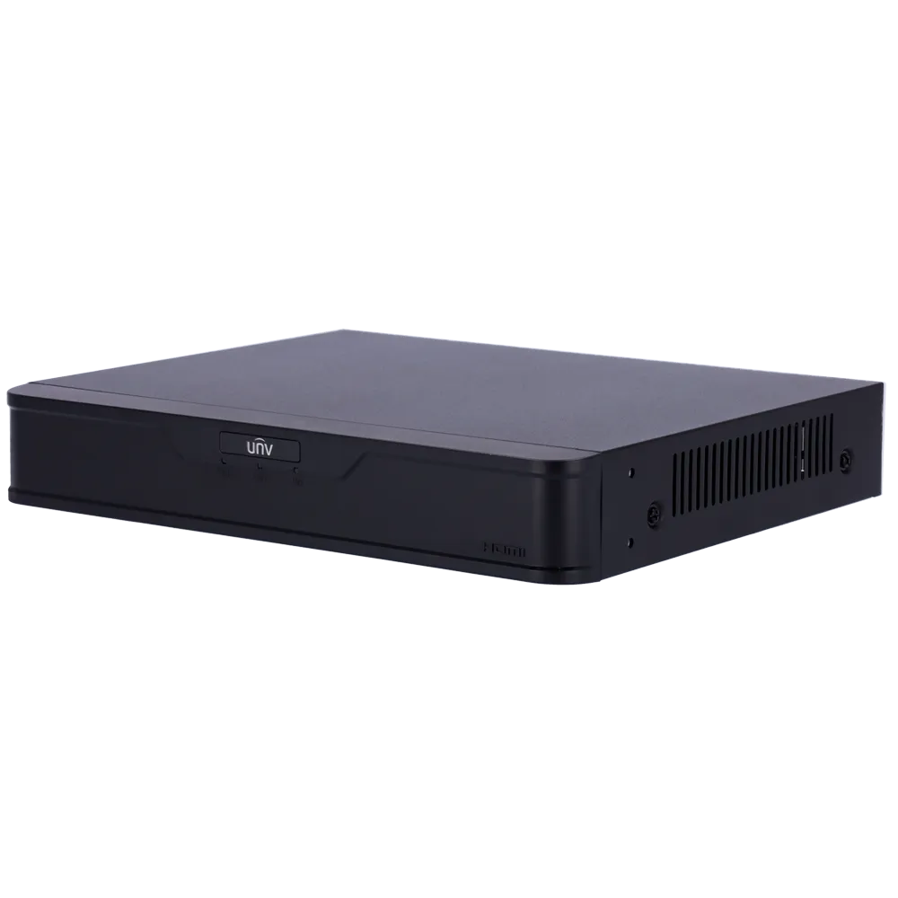 NVR Uniview UV-NVR301-08B-P8-IQ 8 Canales PoE 12MP H.265