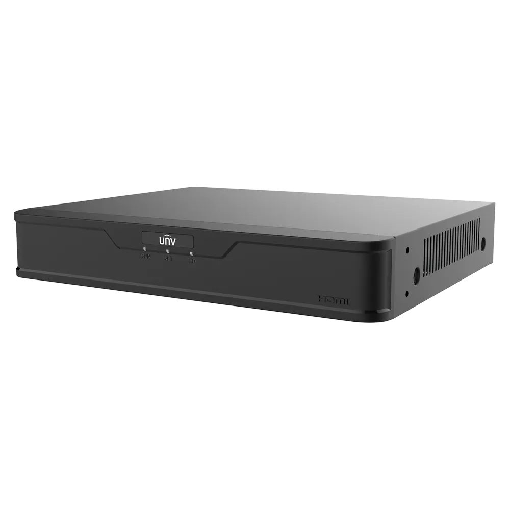 NVR Uniview UV-NVR301-08E-P8-IQ 8 Canales PoE 12MP H.265