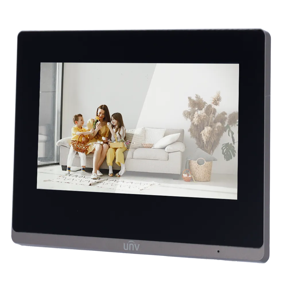 Monitor Videoportero IP WiFi 7" Uniview UV-OEI-372S-H-W