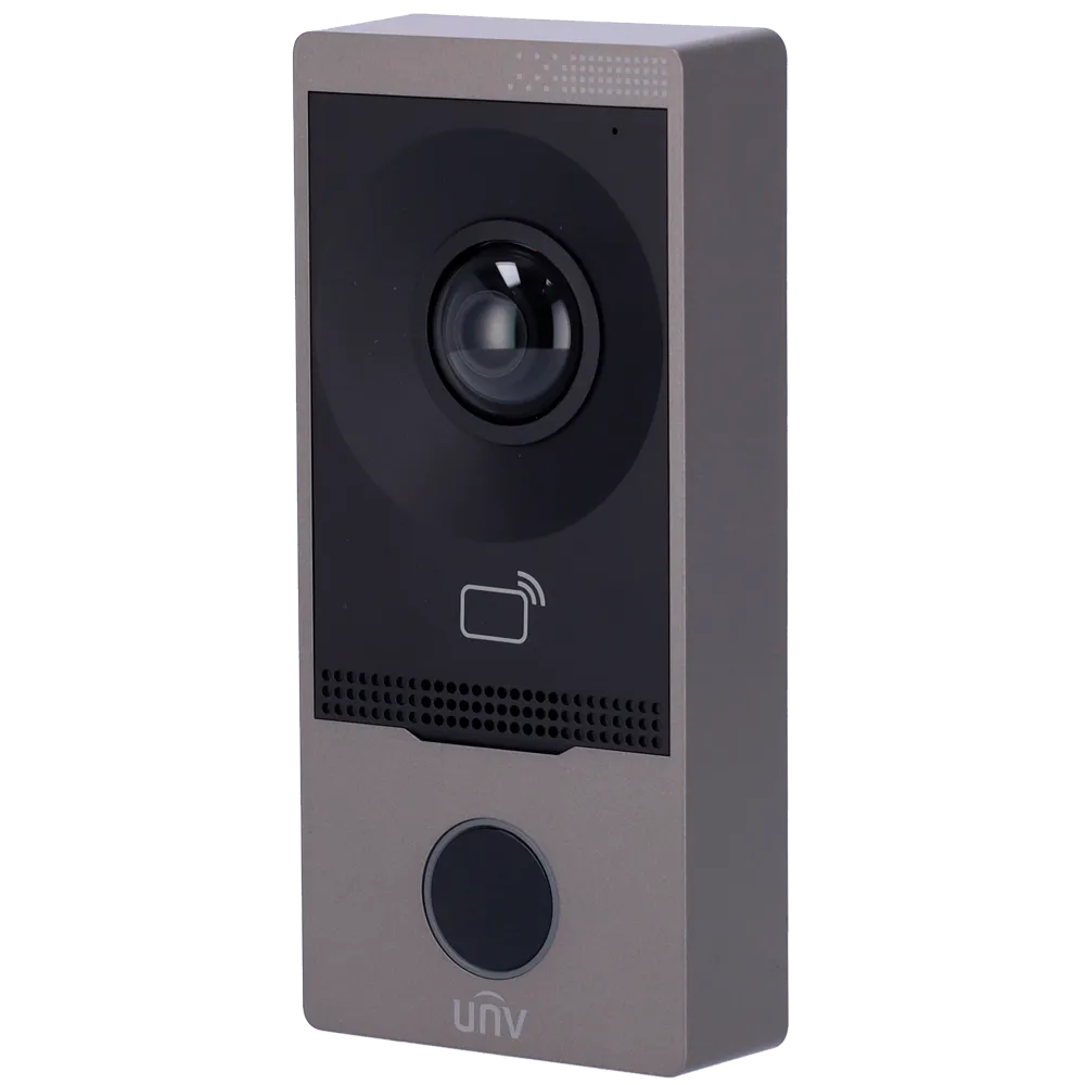 Placa Videoportero IP Uniview UV-OEU-201B-HMK-W WiFi PoE