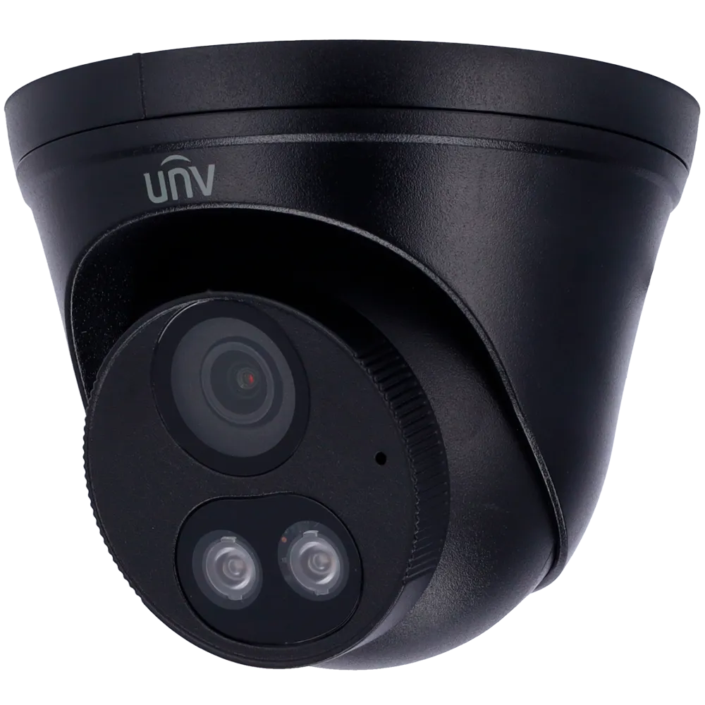 Uniview UV-UAC-T142-AF28LM-DL-BLACK Cámara Turret IP 4MP