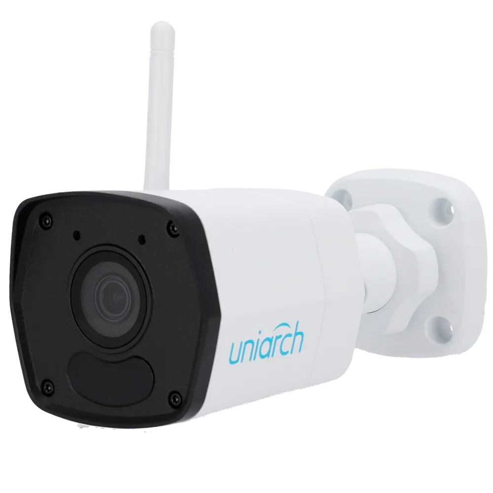 Cámara IP Bullet Uniview UV-UHO-B1R-M2F4 2MP WiFi IR30m
