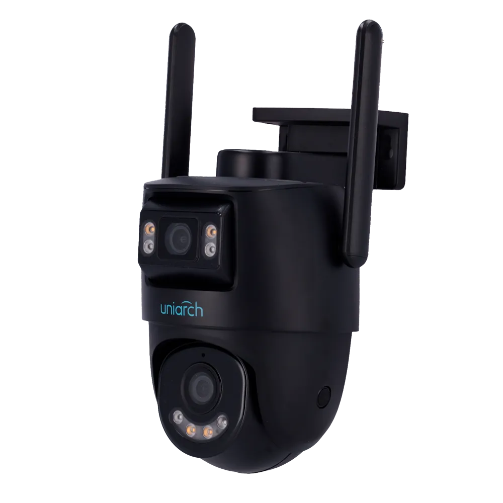 Cámara Domo IP Uniview UV-UHO-P2S-M33F34-BLACK 3MP Exterior