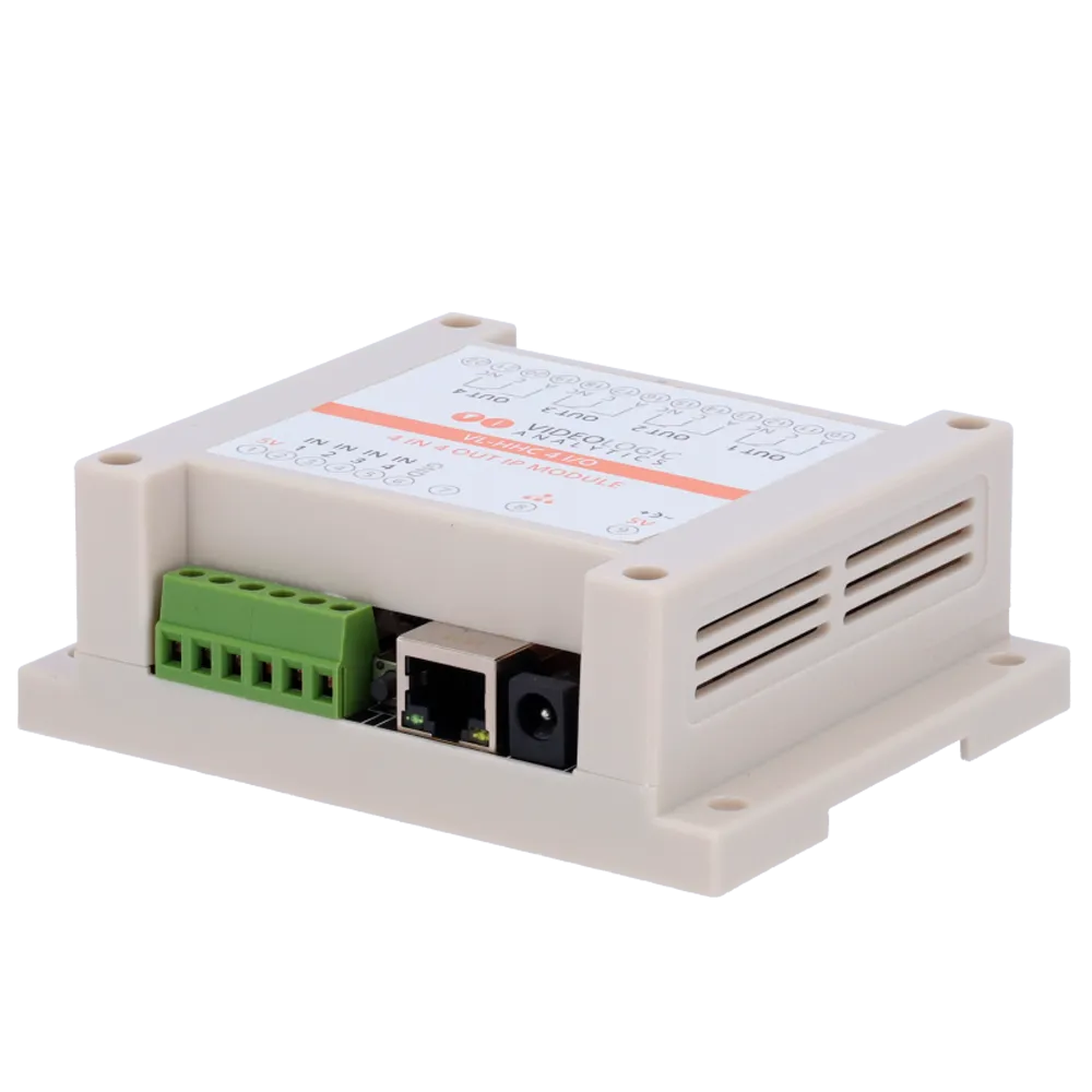 Módulo Relés IP Videologic VA-VLA-IO4-4R 4IN 4OUT