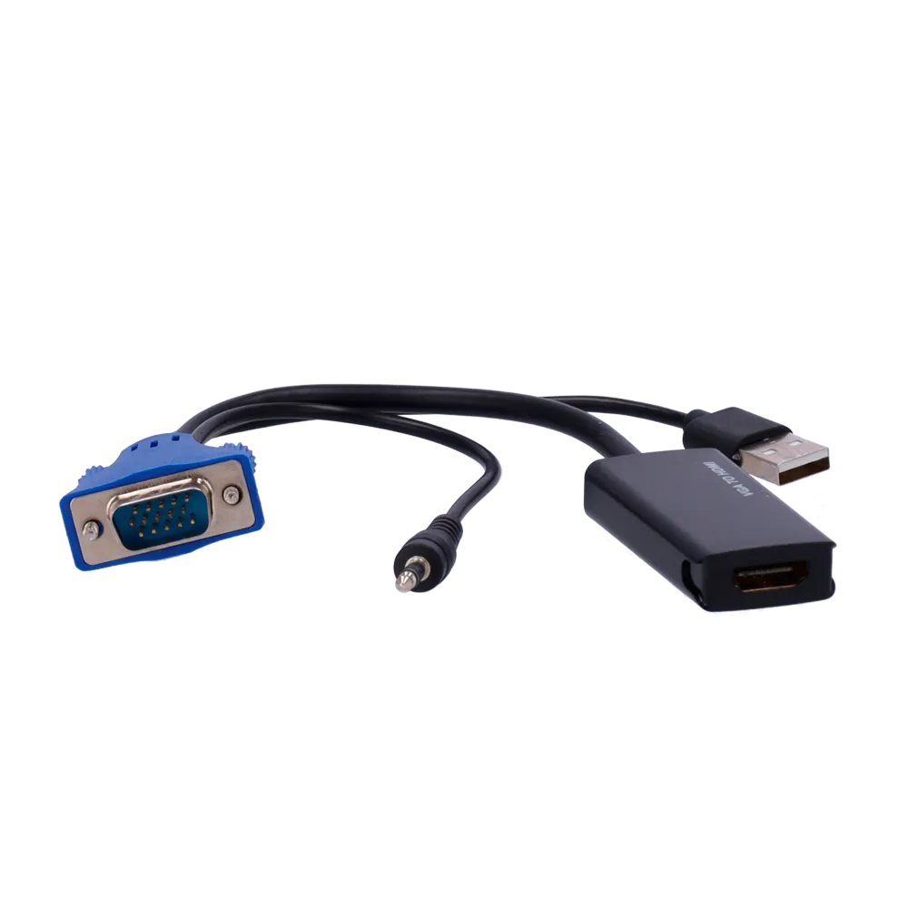 Adaptador HDMI a VGA Full HD VGA-HDMI para Instalaciones